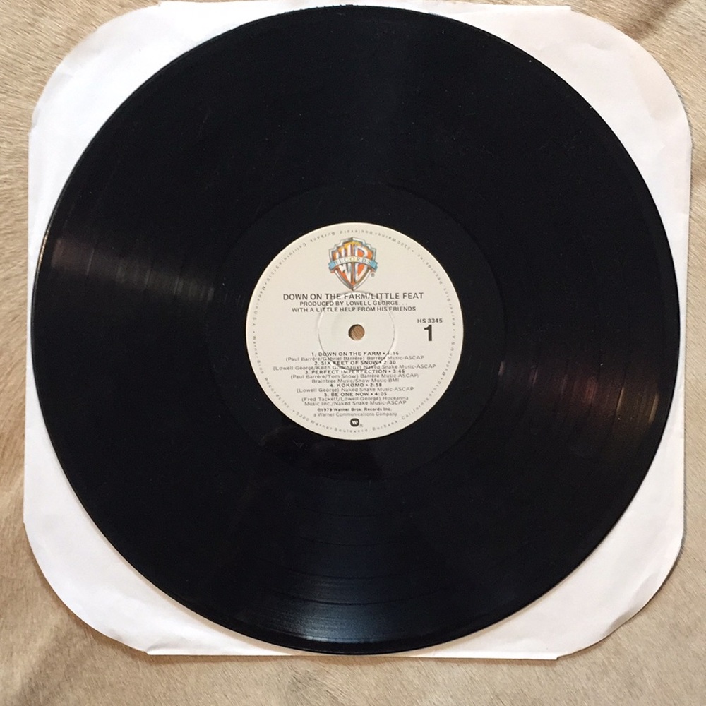 Little Feat - “Down On The Farm” Vinyl LP - Picture 3 of 5